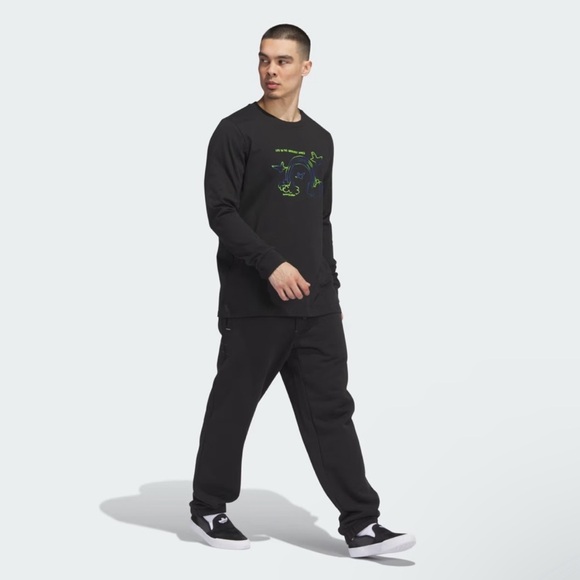 NWT Adidas Originals Shmoofoil Cloudy Long Sleeve, Size Large - Picture 6 of 7